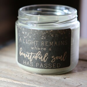 Sympathy Gift - Sympathy Gift Box - Loss of Mother Sympathy Gift - Memorial Candle - Condolence Gift - In Loving Memory - Sorry for Loss image 5