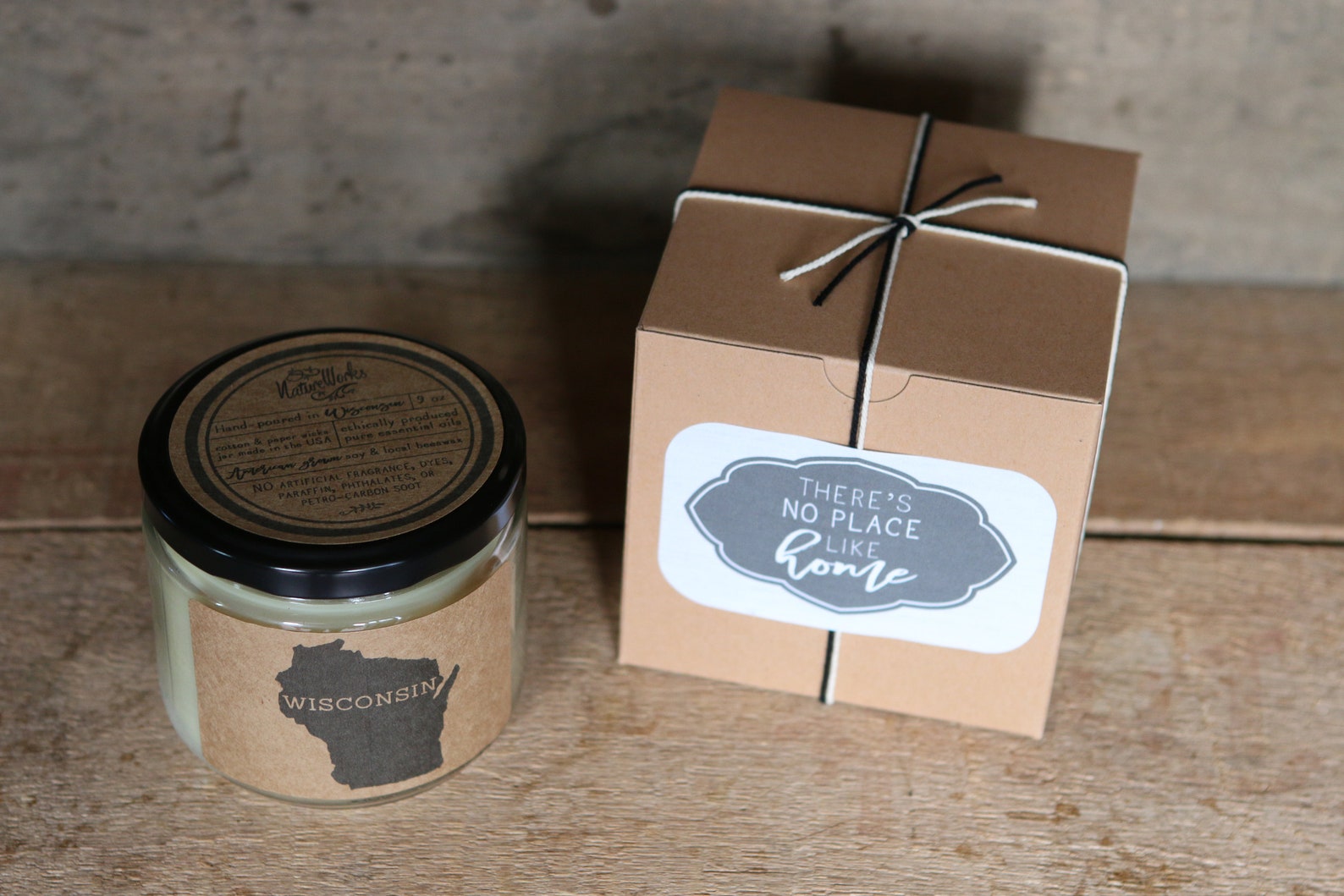 Wisconsin Candle State Candle Wisconsin Gift Homesick Etsy