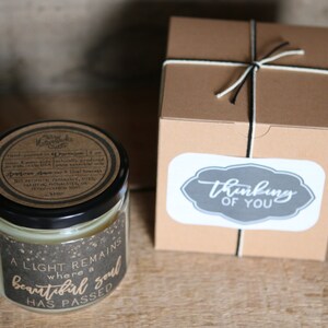 Sympathy Gift - Sympathy Gift Box - Loss of Mother Sympathy Gift - Memorial Candle - Condolence Gift - In Loving Memory - Sorry for Loss image 3