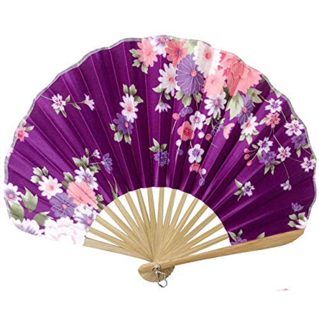 Folding Hand Held Fans Ascot Style Hand Held Fan Etsy