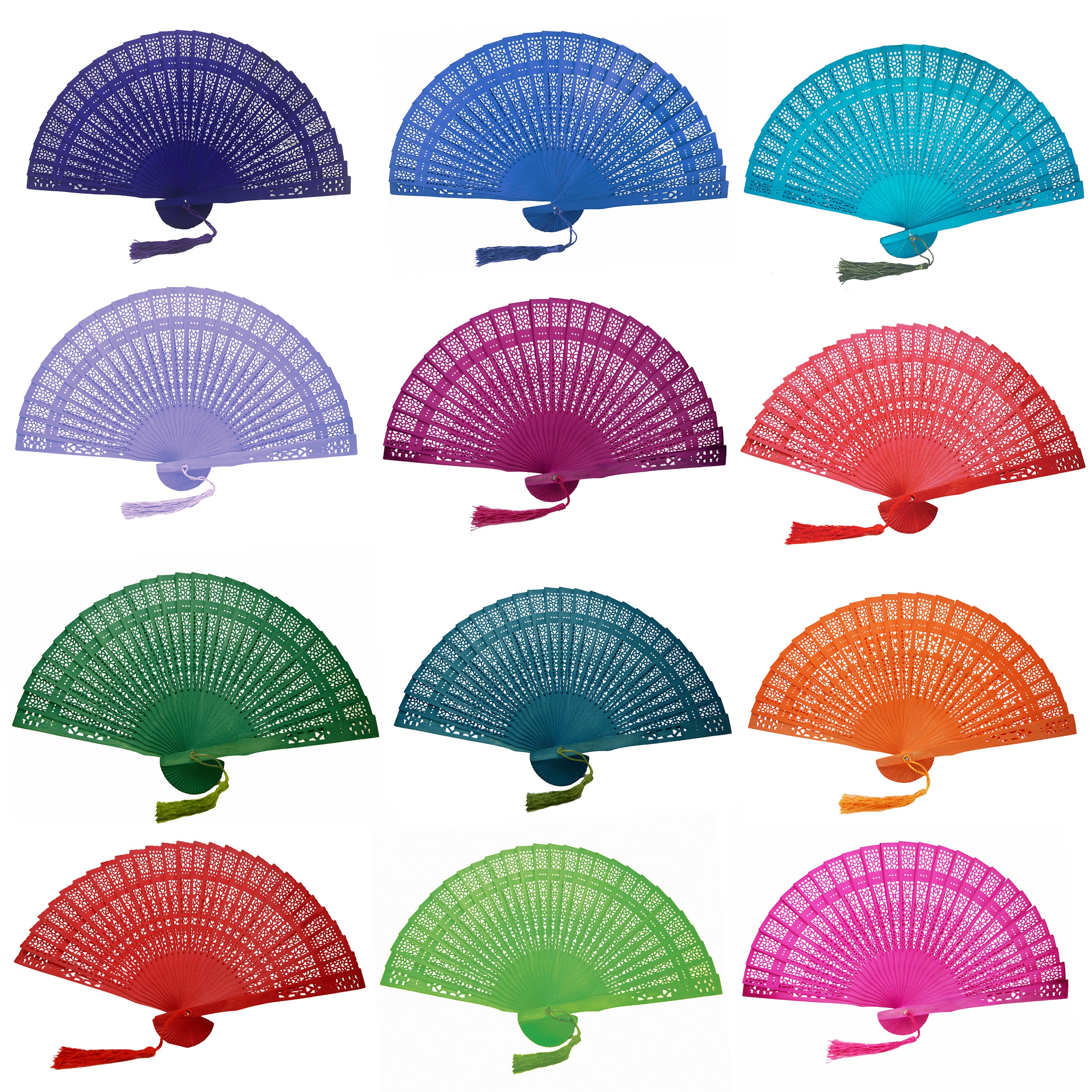 Wooden Hand Fans