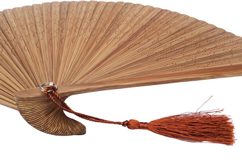Handheld Folding Fan Bamboo Ribs for Women Girls Fans Hand Etsy UK