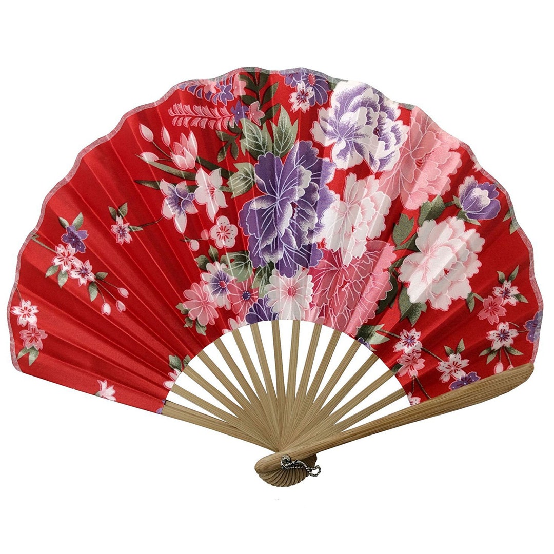 Folding Hand Held Fans, Ascot Style Hand Held Fans Etsy