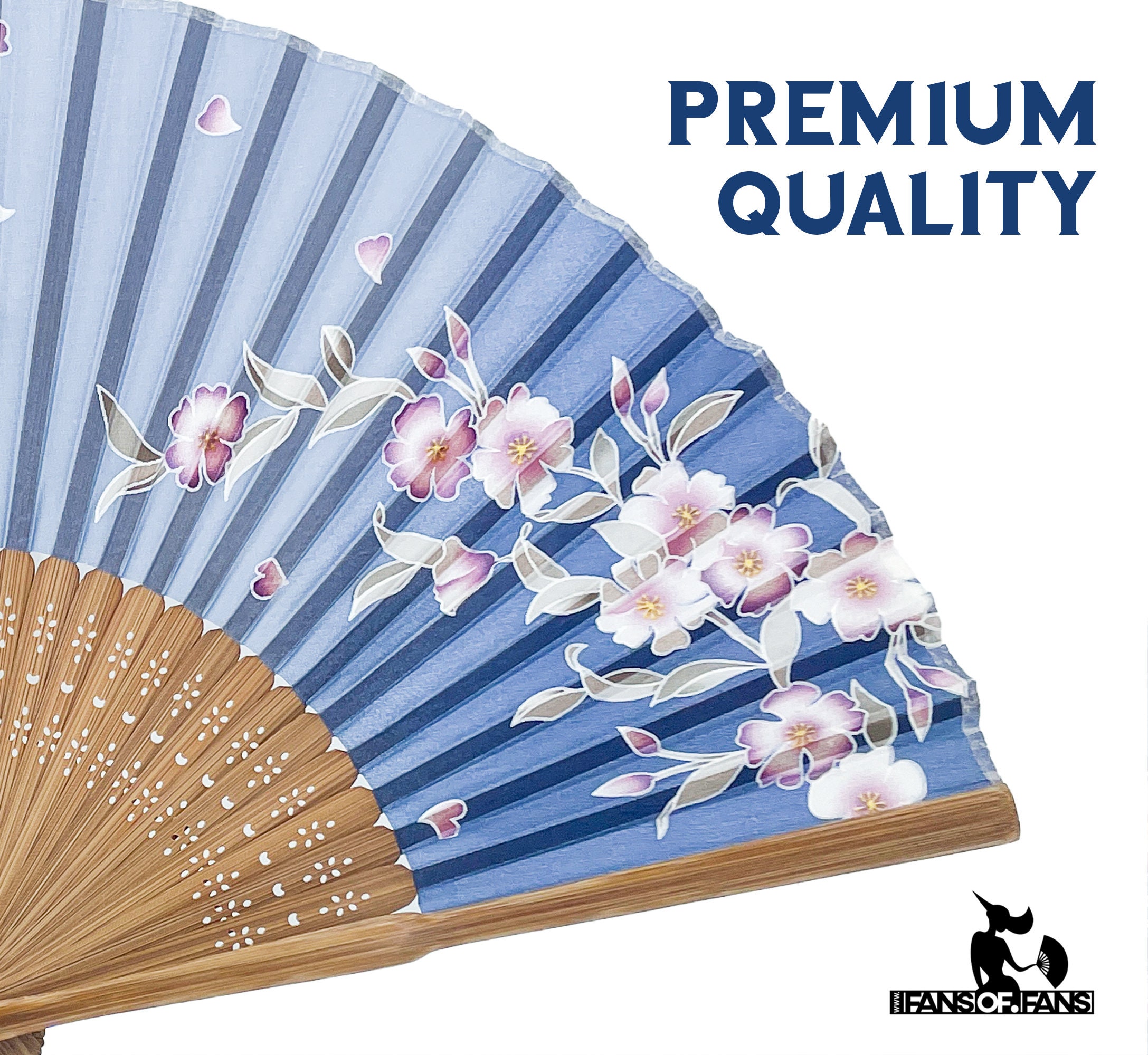 Ventaglio Pieghevole In Carta Con Nappa E Stecche In Bambù - Elegante E Portatile Per Estate - Foto 3