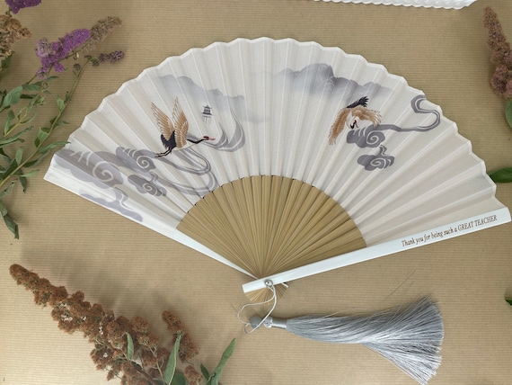 Personalised hand held online fans