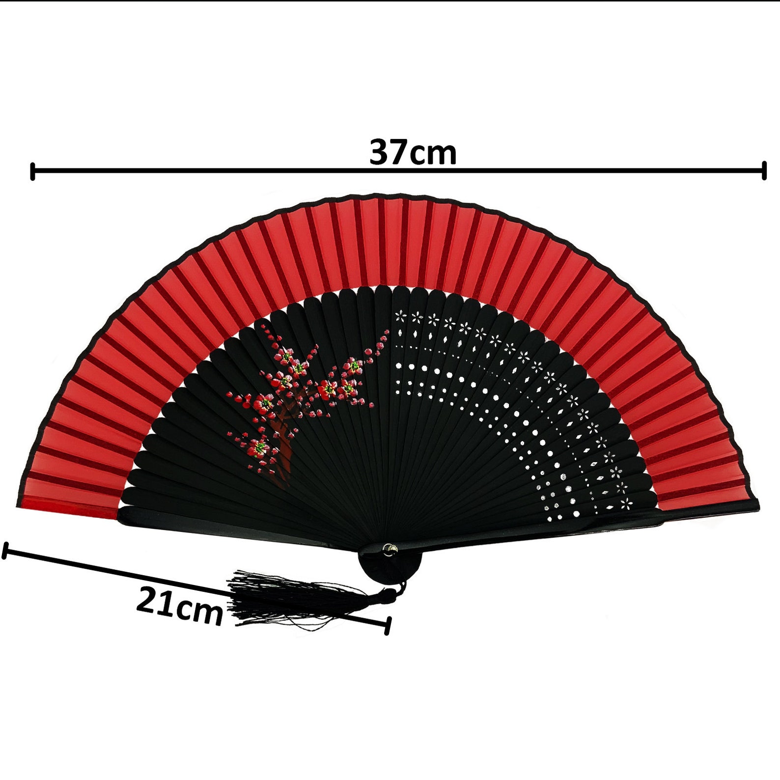 Handheld Folding Hand Fan a Beautiful Handcrafted Box a Soft Etsy