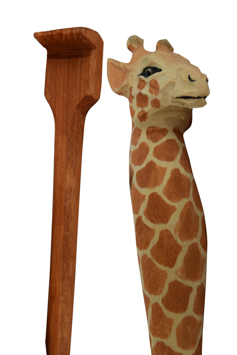 Wooden Back Scratcher Hand Crafted Giraffe for Men Women Etsy UK
