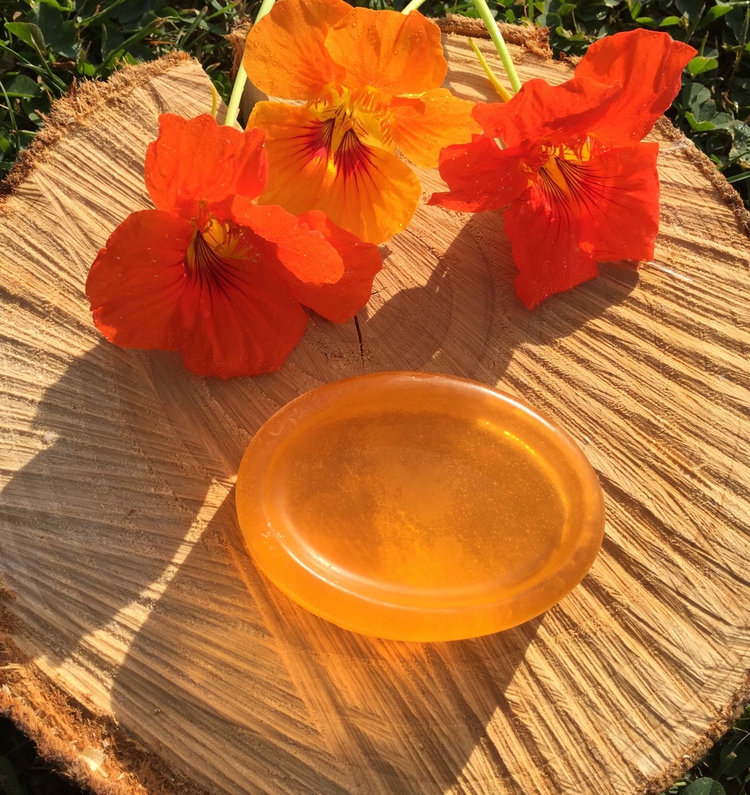 Honey and Argan Oil Shampoo Bar. Hand Made and in Etsy UK