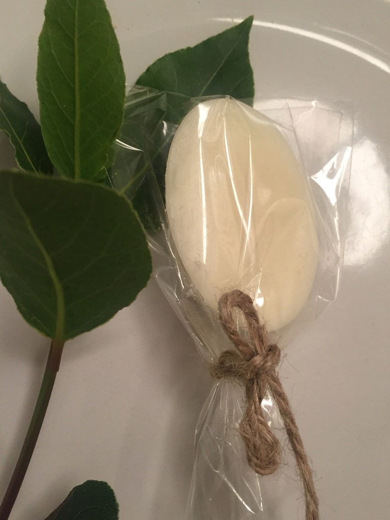 honey and argan oil shampoo bar and conditioner bar in Biodegradable cellophane wrapping image 3