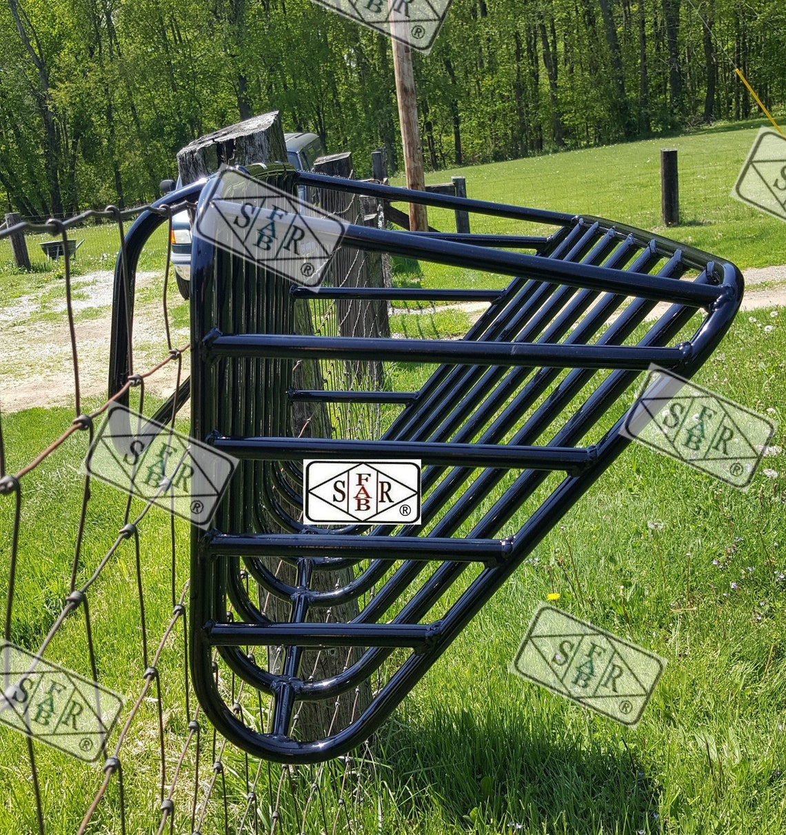 Hanging Hay Feeder Rack for Horses Alpacas Llamas Goats Sheep Etsy