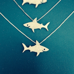 Shark necklace, go ahead and be Jawsome!