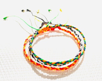 Dreamy hand-woven bracelets in limited edition