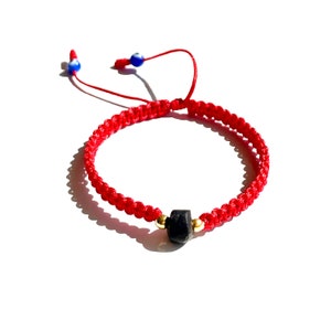 Authentic Azabache Red String Bracelet, for Protection from Evil Eye, Handmade Adjustable Gift, Pulsera  Protección, Baby Kids Women Unisex