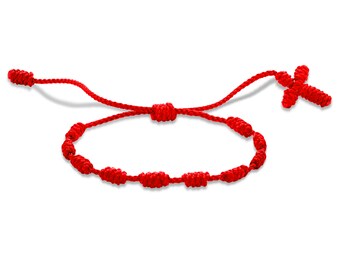 Two color 10 knots decenario bracelet