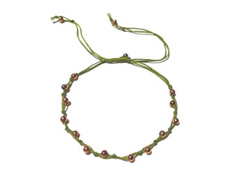 Anahata beaded bracelet