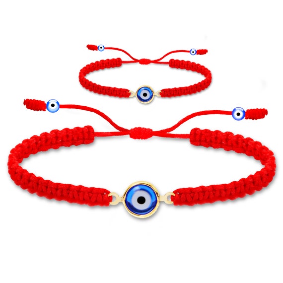 alfiler embarazada Electrónico Pulsera de mal de ojo para bebés con pulsera de mamá a juego - Etsy España