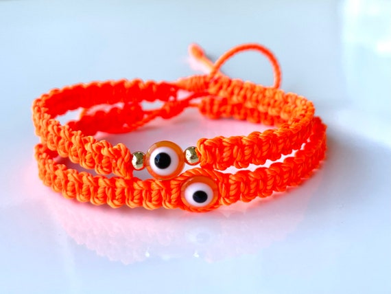 Neon orange hotsell bracelet