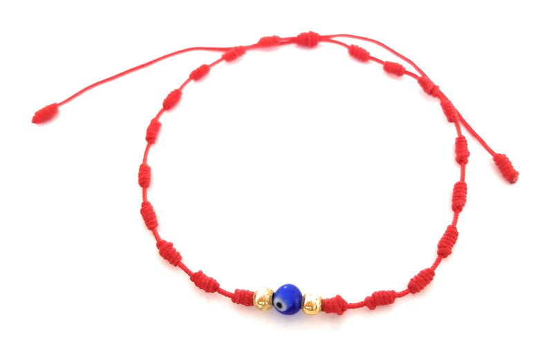 Evil Eye Red String Bracelet Protection Bracelet Adjust to Etsy