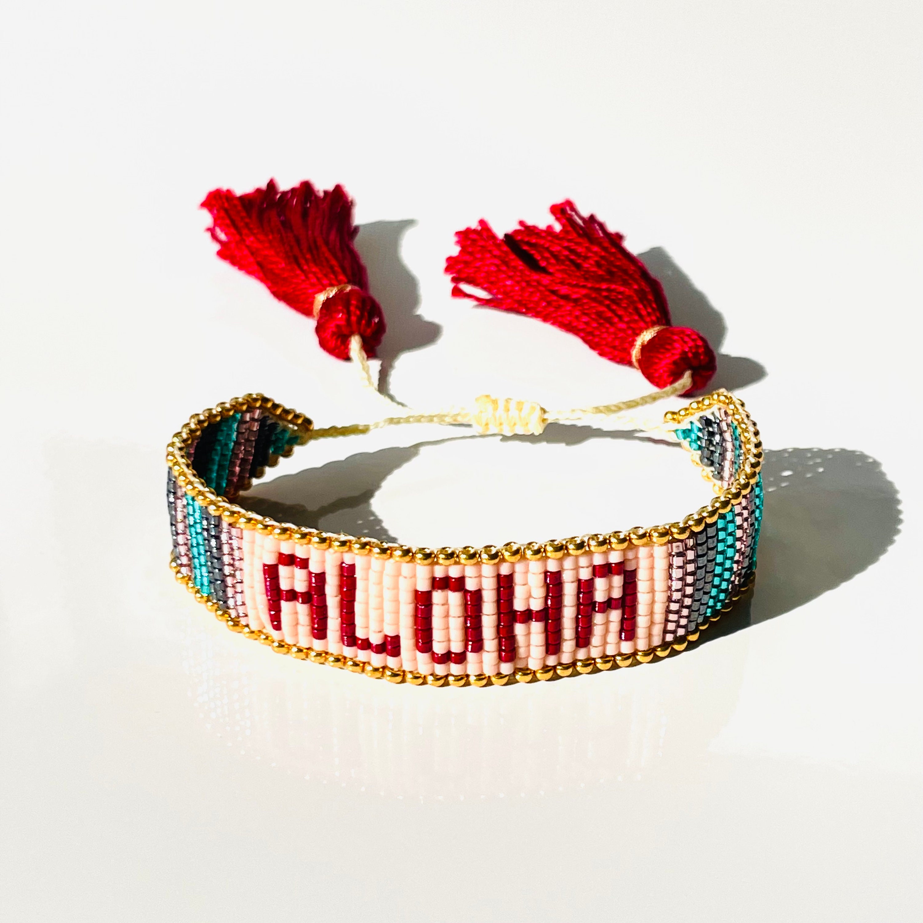 STRING BRACELET: FLOWER – Aloha Ave Store - Made with Aloha