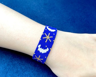 Star and Moon Bracelets, Unique Handmade Gifts for Her by Lucky Charms USA