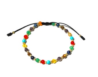 Colorful beads bracelet handmade in limited edition
