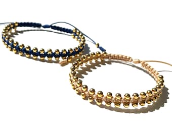 Keira gold-filled beads bracelet