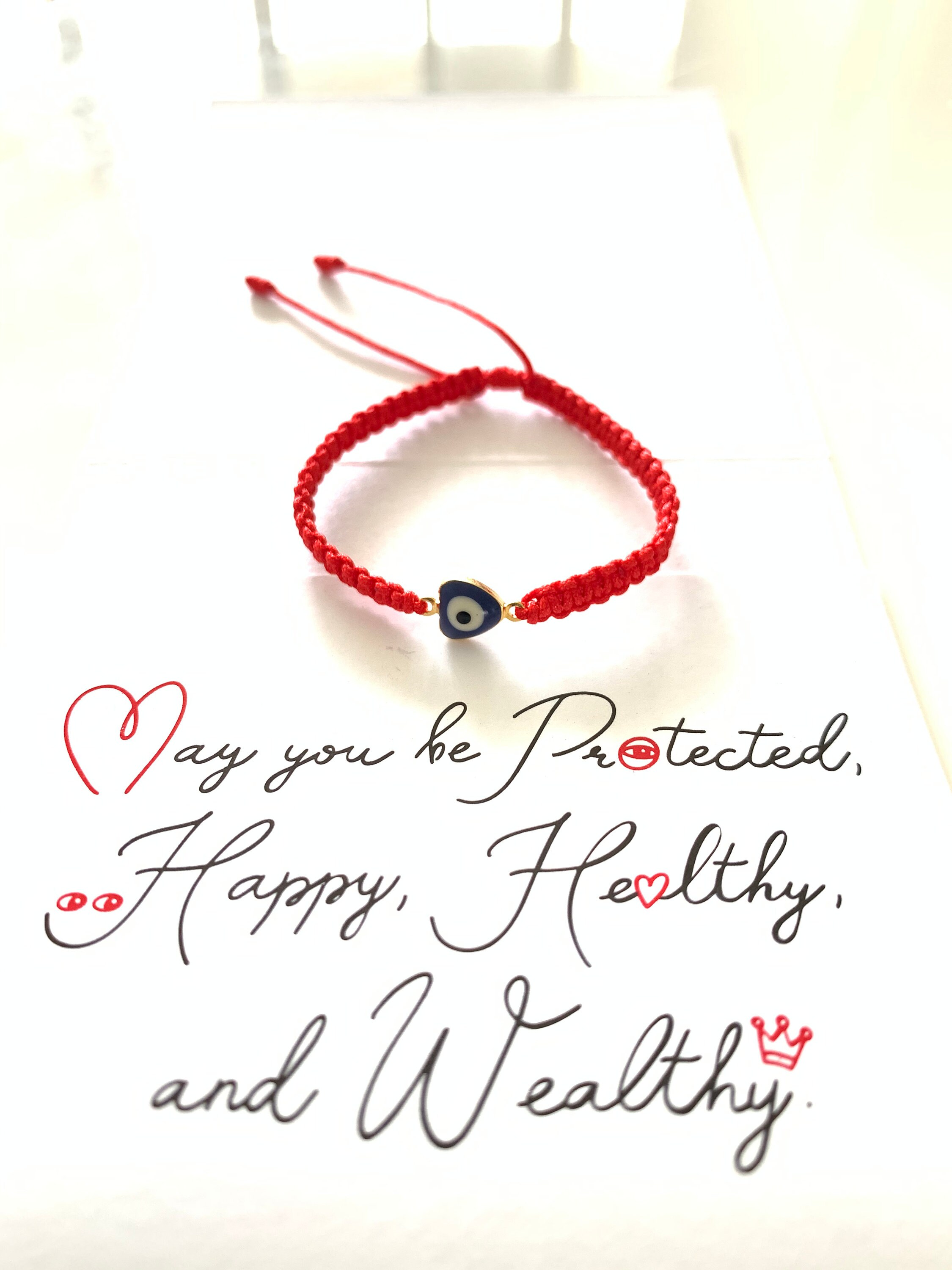 Newborn Baby Red Protection Bracelet, Gift for Infant Baby shower, Ad…