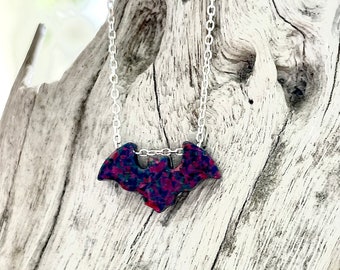 Bat necklace for women