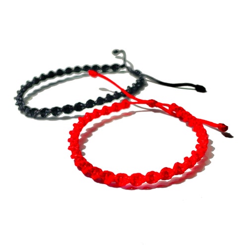 Handmade Jewelry an Elegant Red String Bracelet Protection and Good-Luck Hand-Braided Bracelets Gifts for Loved Ones by Lucky Charms USA