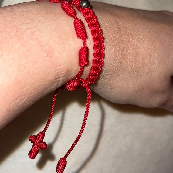 Rosary clearance bracelet string