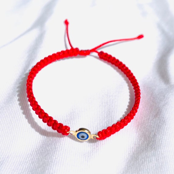 Evil Eye Bracelet, kabbalah Bracelet, Bracelet for Kids protection , Red  String Bracelet, Men's Evil Eye bracelet, Anklet, Evil eye jewelry.
