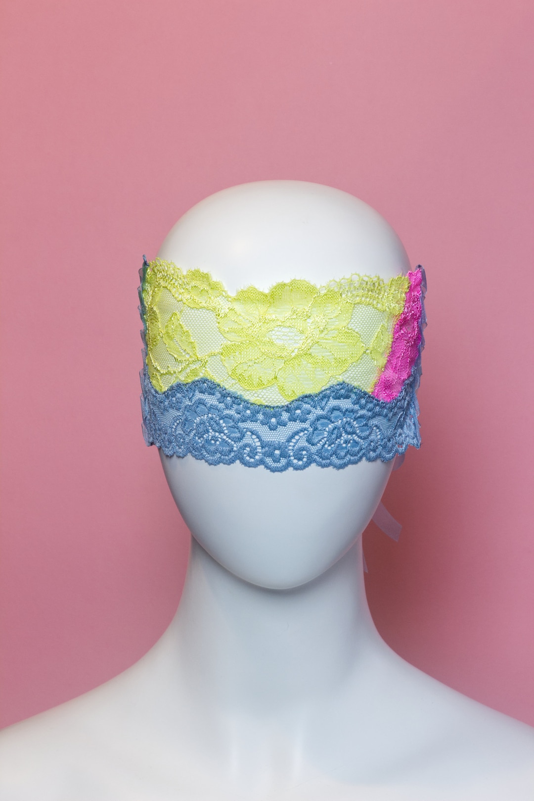 Eye Lace Mask Lace Masquerade Mask Rainbow Lace Mask Fetish Etsy