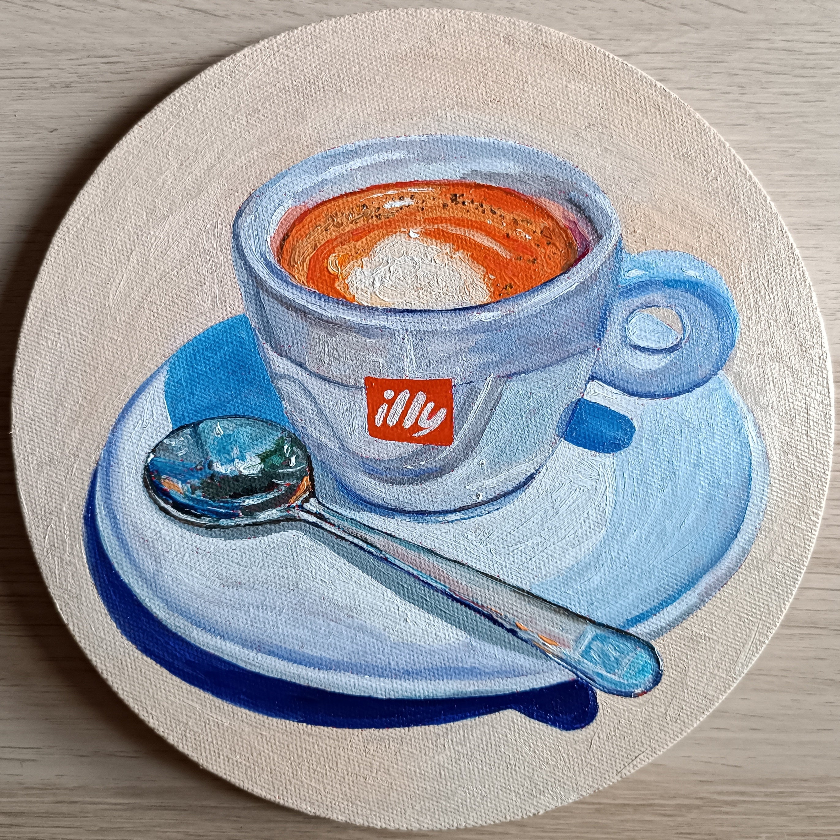 illy Logo Cappuccino Cups (Set of 4)