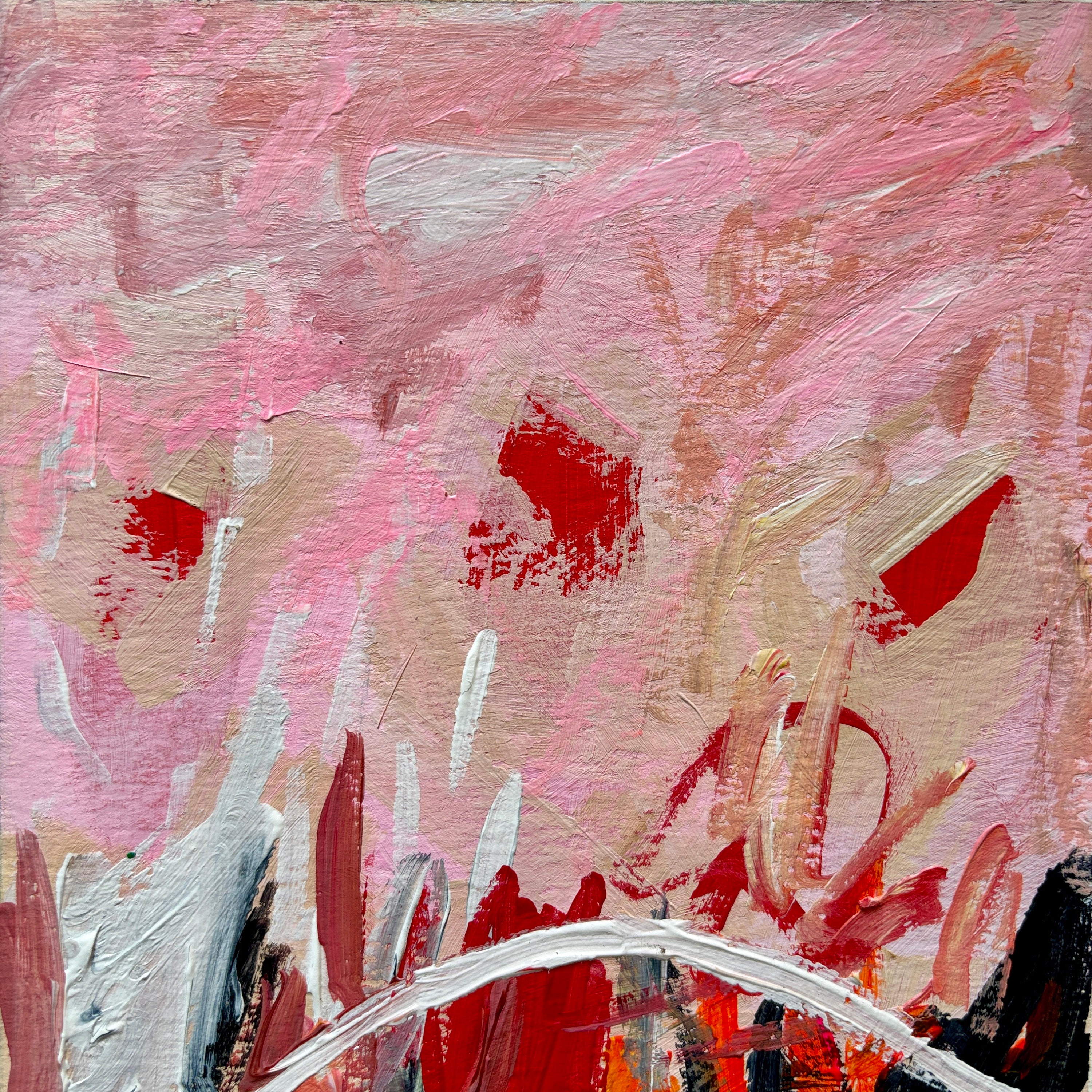Abstract Painting, Mini Abstract, Tiny Original Abstract Painting, 5x7 ...