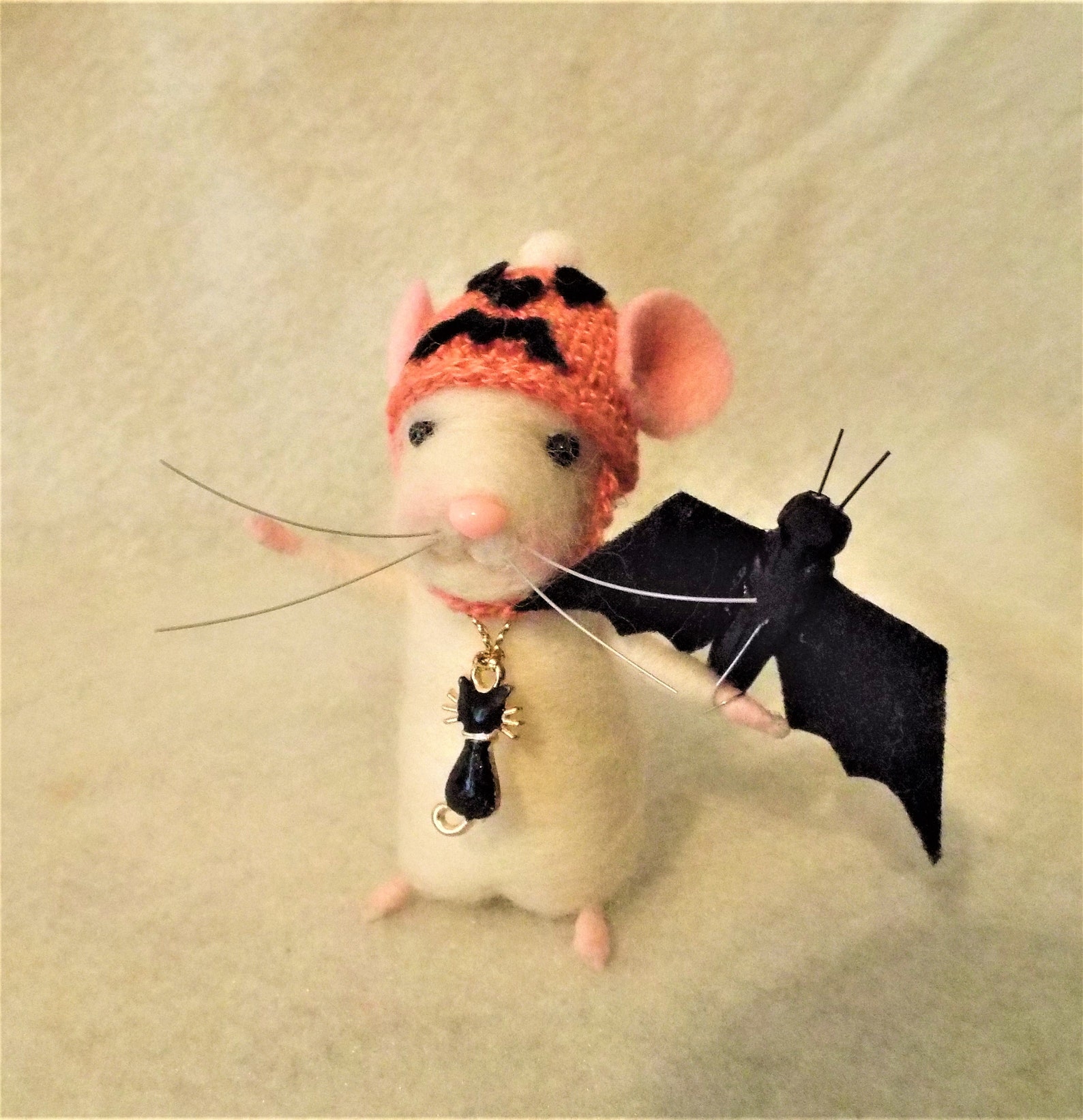 Needle Felted Mouse Halloween Mice Etsy