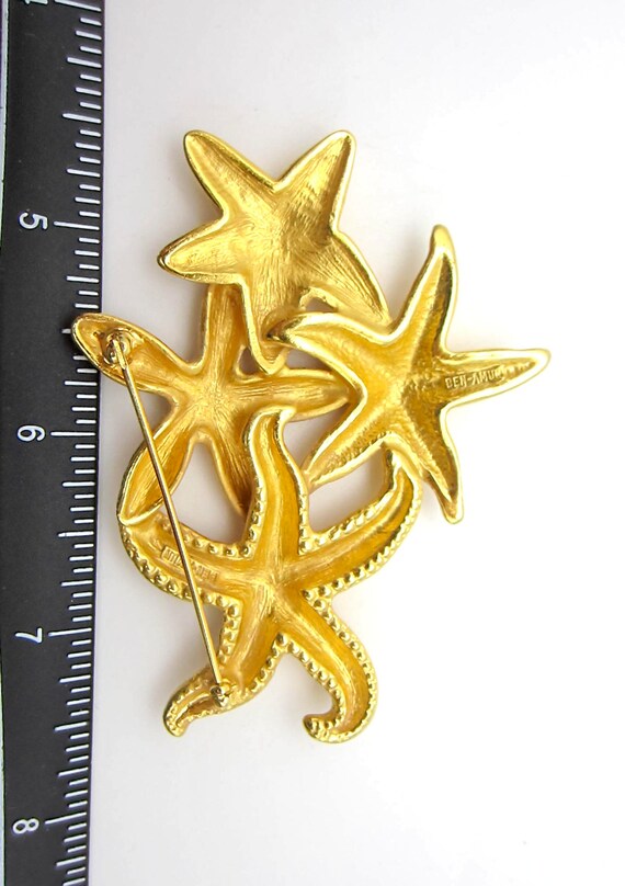 Big Ben-Amun signed Sea Life Pin ~31 gms, 3-1/8" … - image 8