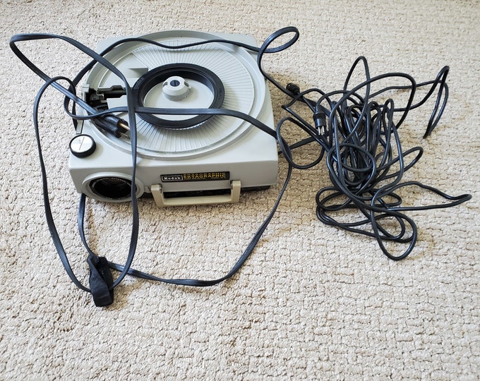 Kodak Ektagraphic Slide Projector AF2 With Working Lamp Etsy