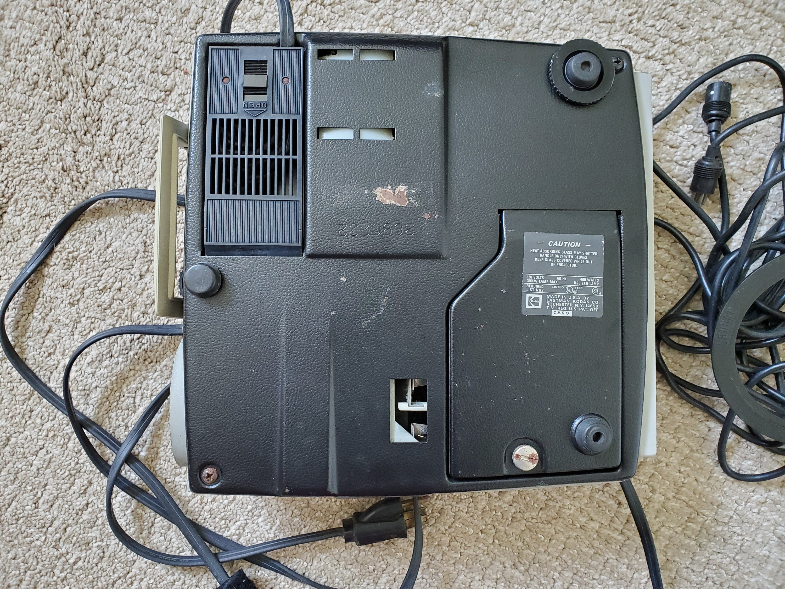 Kodak Ektagraphic Slide Projector AF2 con lámpara de trabajo Etsy