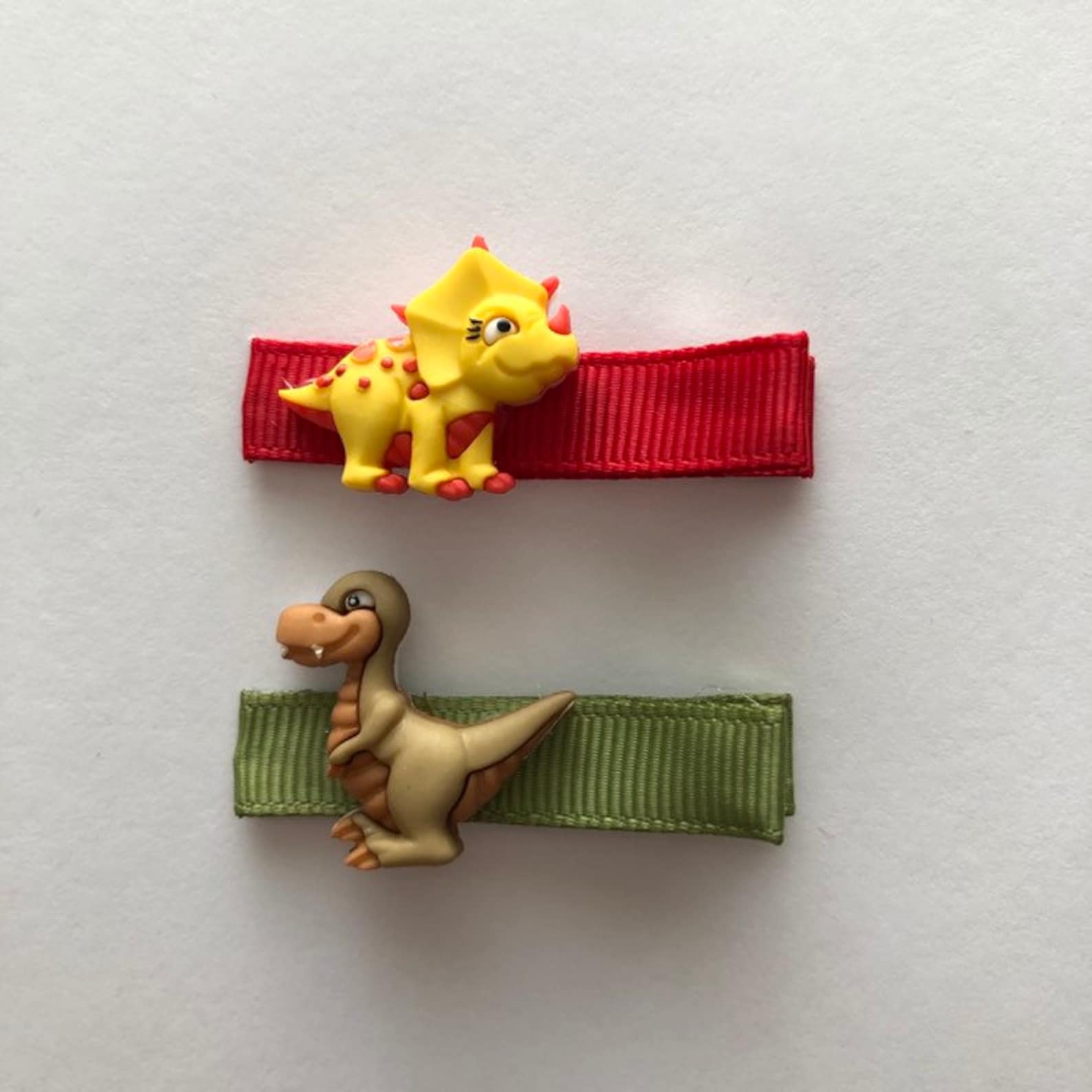 Dinosaur Hair Clips for Girls Boys Baby Dino Barrettes Etsy