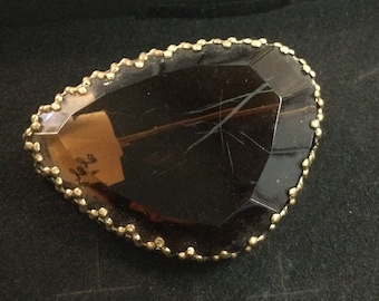 Citrine 1970’s Brooch