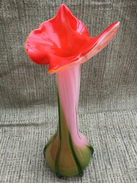 Murano Jack In The Pulpit Vase Etsy