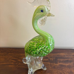 Murano Italy Glass Bird