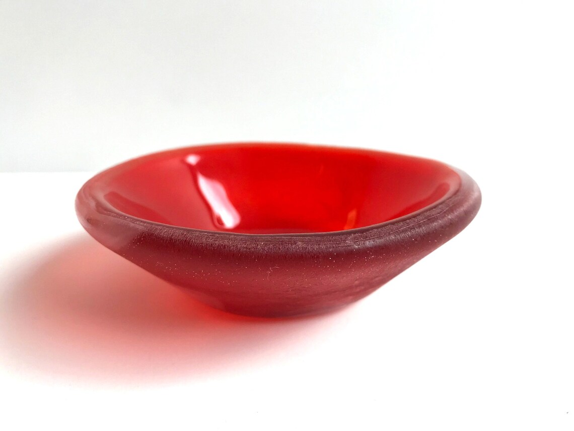 Small Colored Glass Bowls Etsy