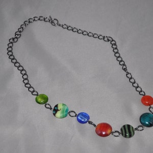 glass bead necklace