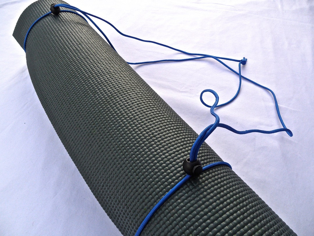 Yoga Mat Strap Sky Blue Paracord Etsy.de