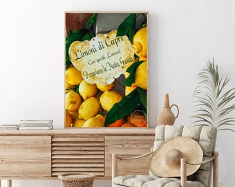 Capri Limoni ~ Fine Art Print ~ Fotografía de viajes Italia