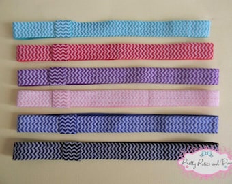 Chevron Headbands, Chevron Interchangeable Headband, Elastic Headbands, Interchangeable Headband, Baby Headbands, Baby Shower Gift