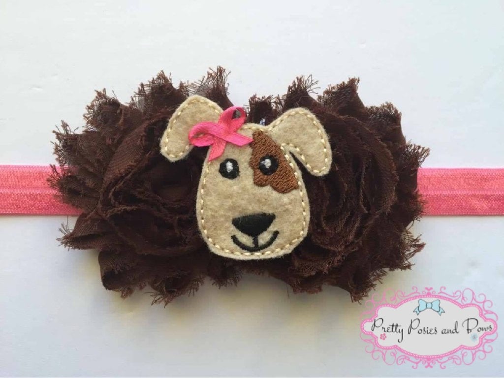 Puppy Headband Dog Headband Baby Headband Puppy Felt Etsy