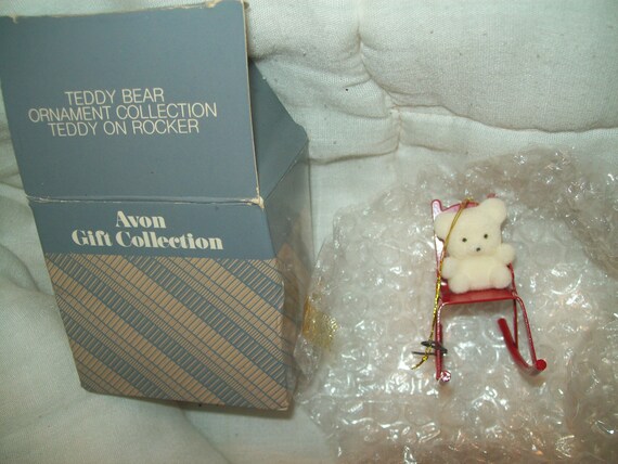 avon teddy bear collection