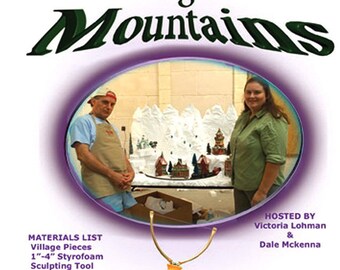 Hot Wire Foam Factory Crafts DVD Patterns Magic Mountains-Make Holiday Projects & More-NEW